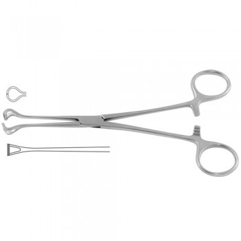 Babcock Atrauma Intestinal and Tissue Grasping Forceps Stainless Steel, 16 cm - 6 1/4"